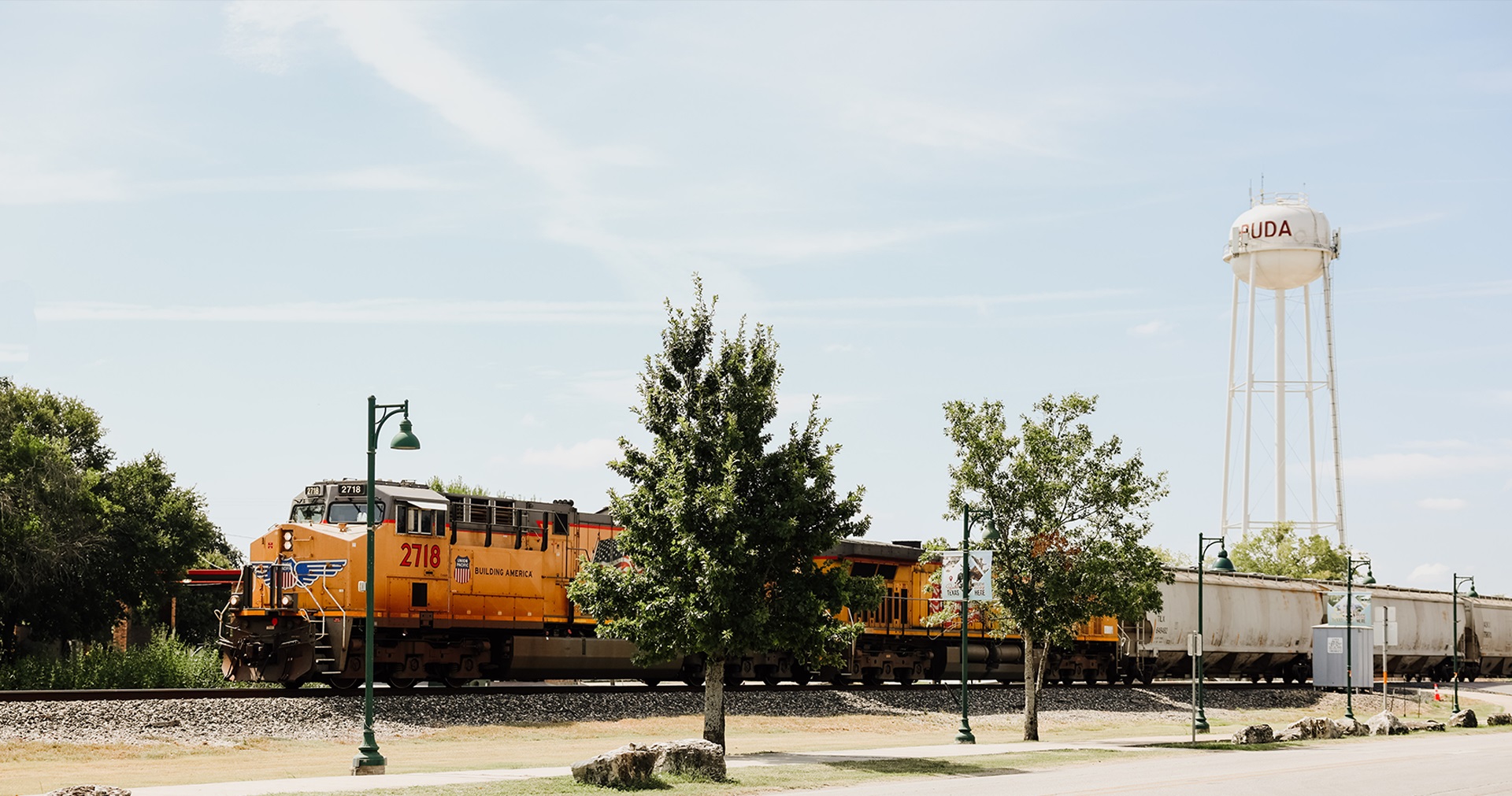 Press artiles regarding Buda Mill and Grain complex